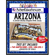 ARIZONA Adapted Book for Visual Learners AUTISM and SPECIAL EDUCATION